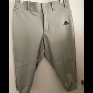 Men’s Adidas Baseball Pants Gray